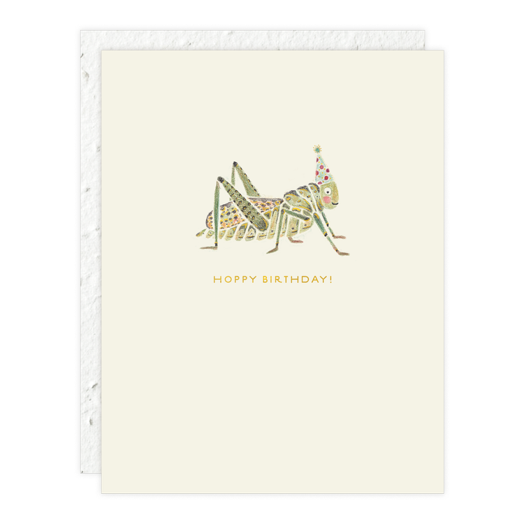 Hoppy Birthday Card
