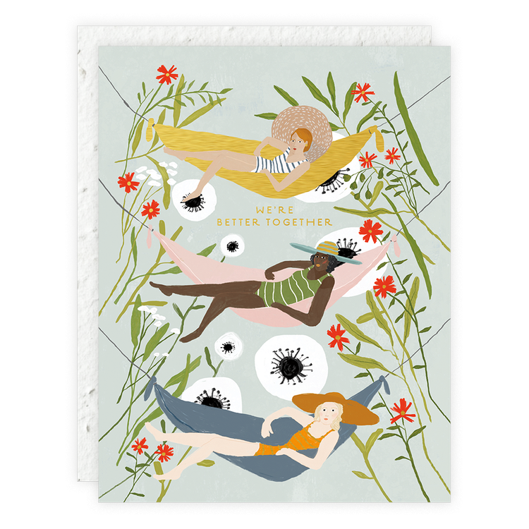 We're Better Together Friendship Card