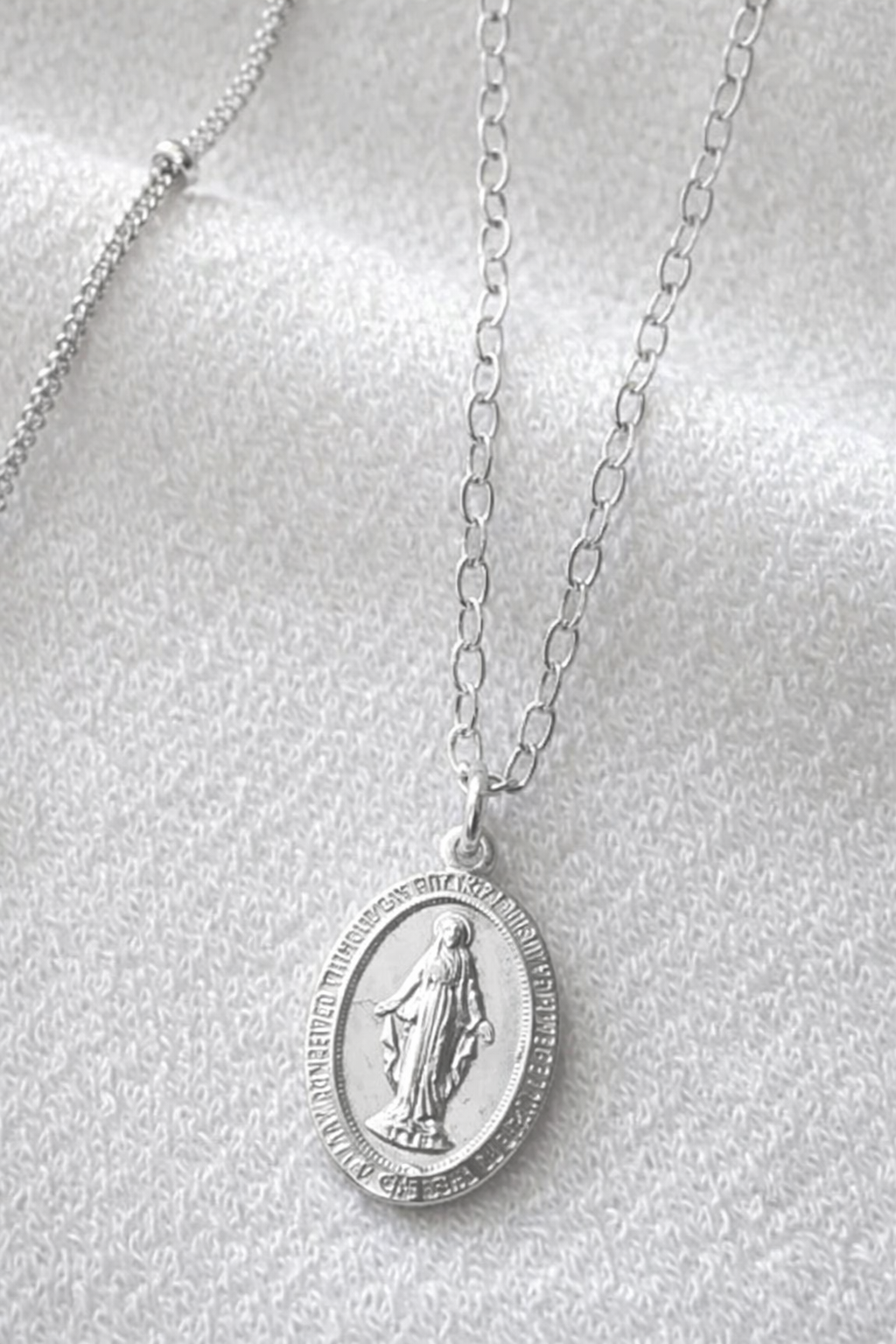 Mother Virgin Mary Necklace