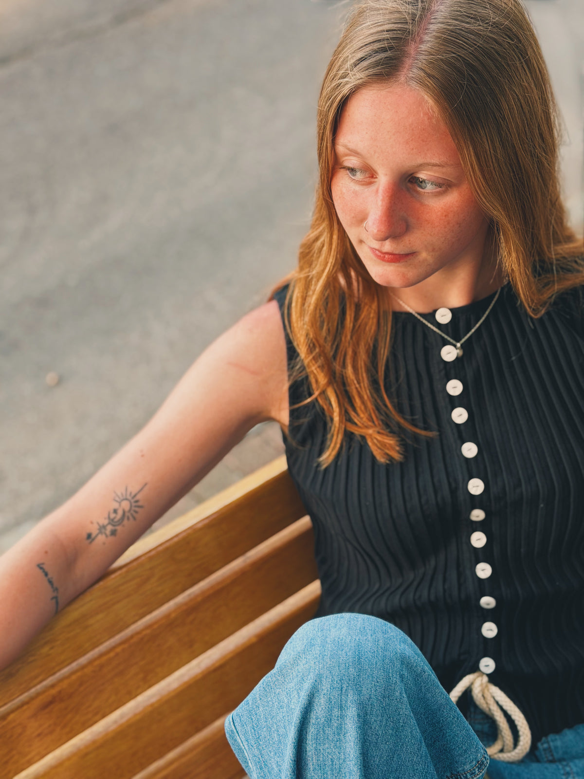 Tilly Vest In Black