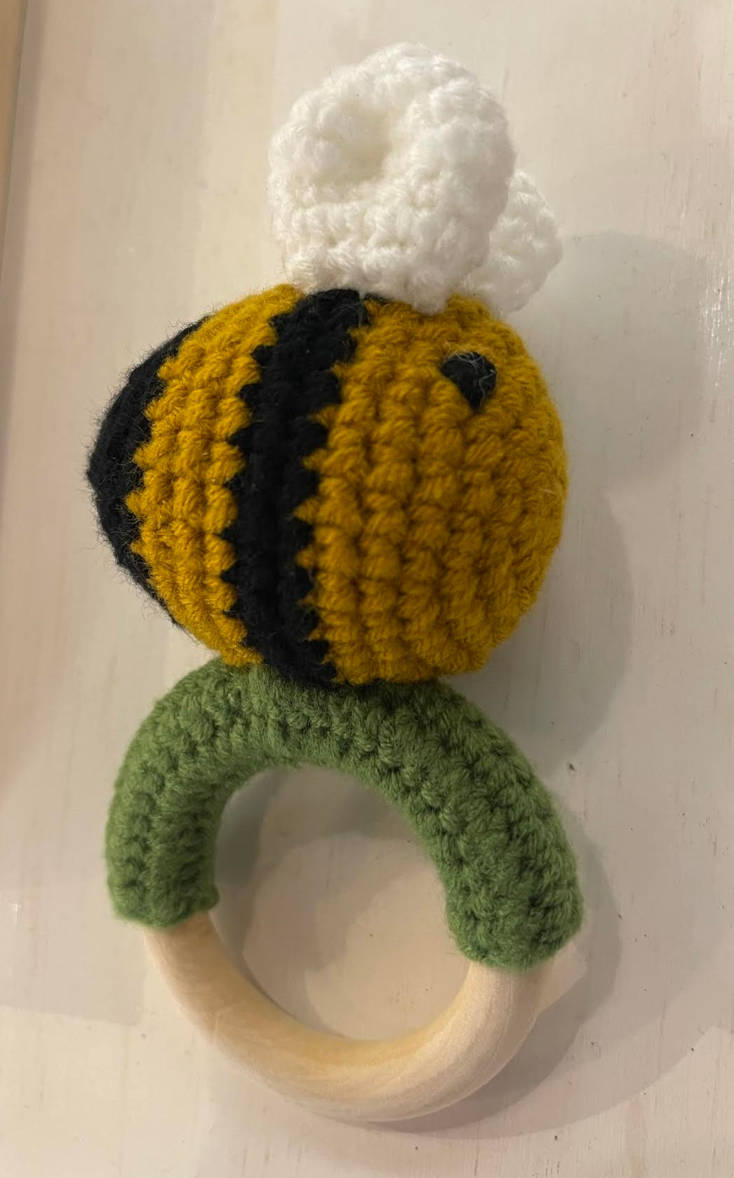 Hand Crochet Rattle Toy