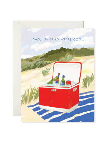 Dad Cooler Card