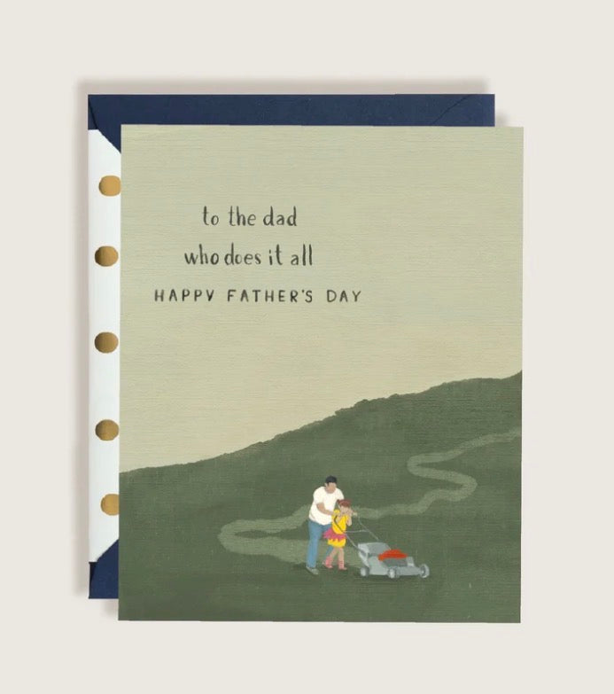 Dad Who Does It All Card