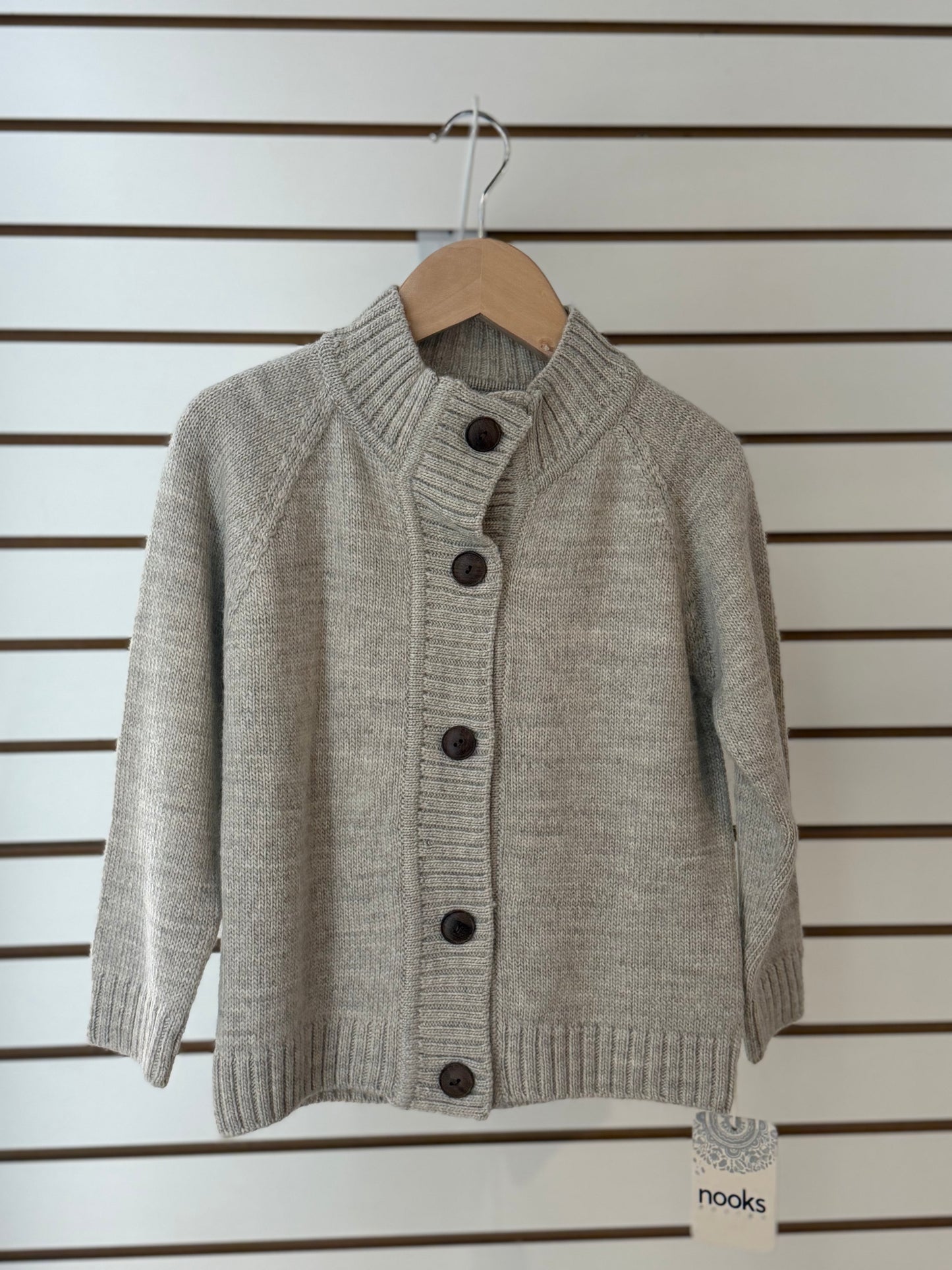 Wool Knit Cardigan