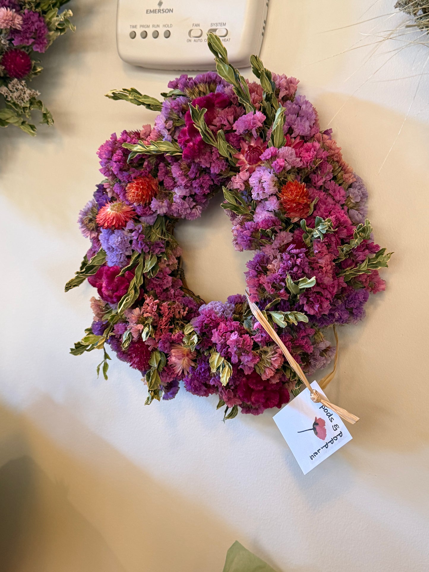 Dried Floral Wreaths - Small