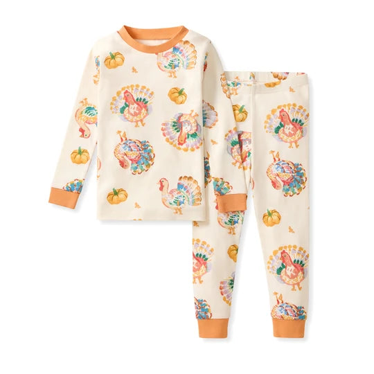 Turkey Day Two-Piece Pajamas