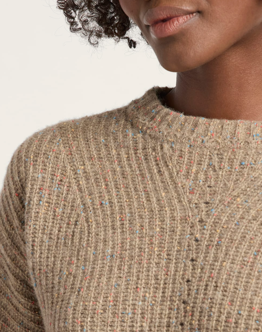 Donegal Eyelet Sweater