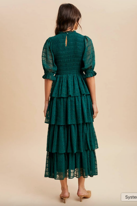 Smocked Swiss Dress
