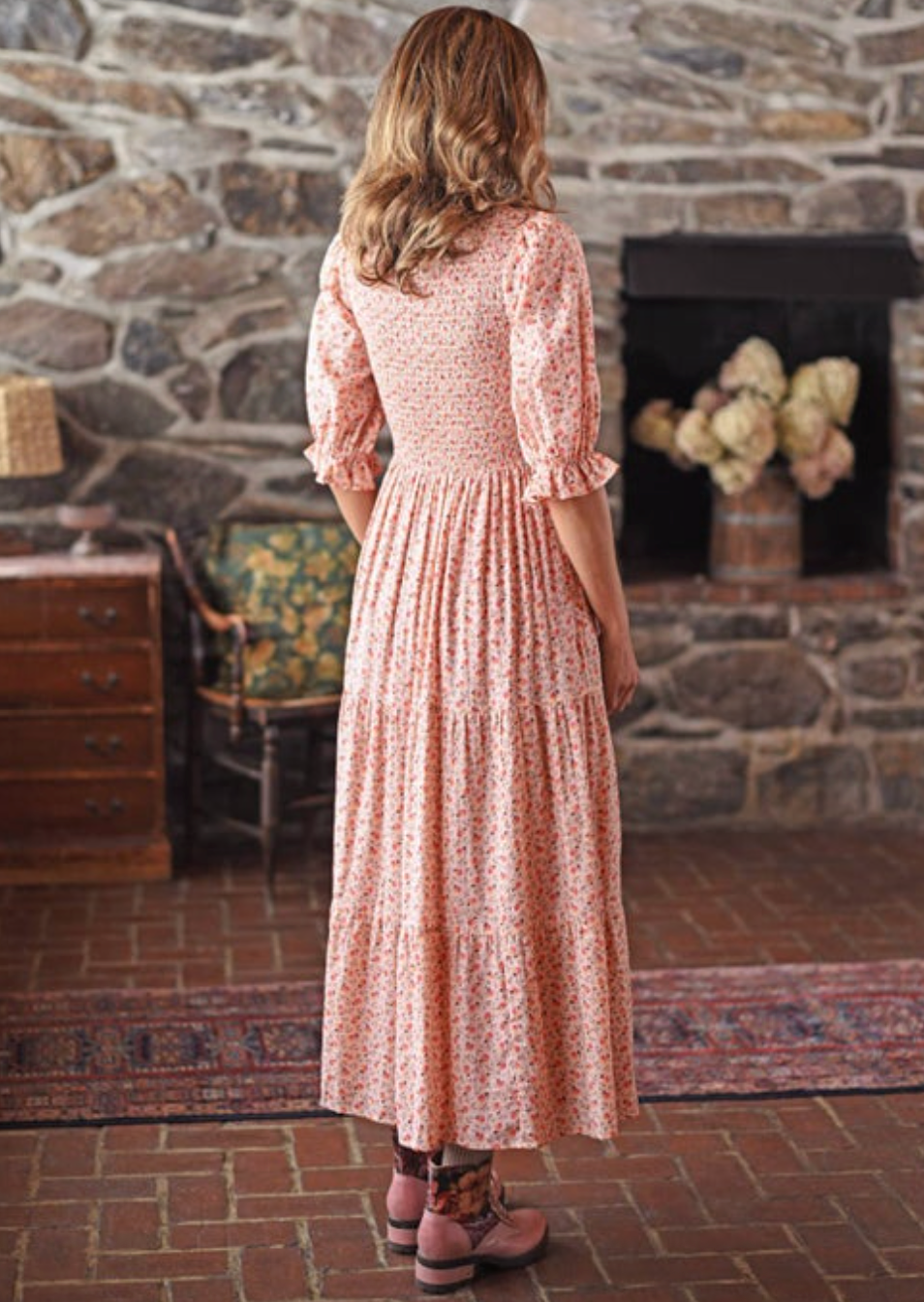 Adelina Smocked Dress