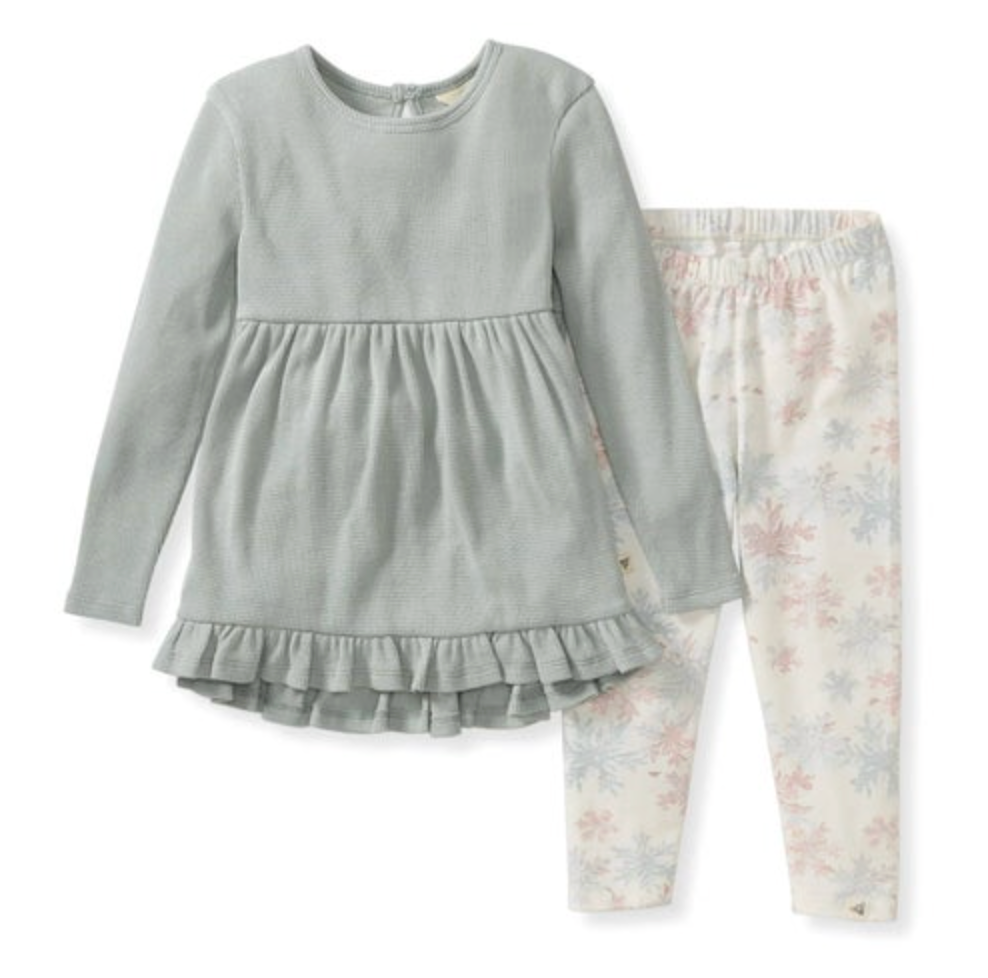 Snowflake Flurries Tunic Set