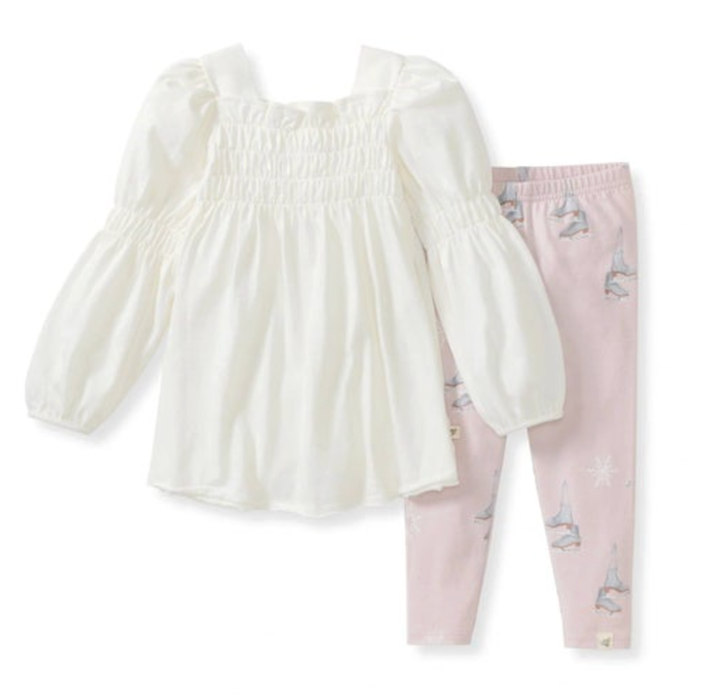 Ice Skates Tunic Set