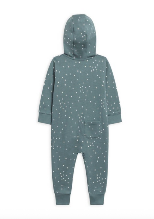 Greer Fleece Hooded Romper