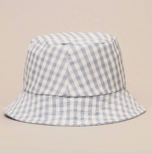 Gingham Reversible Bucket Hat