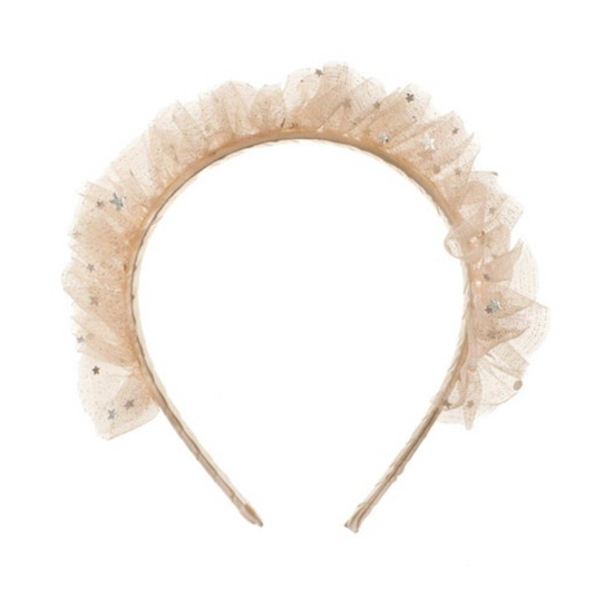 Sparkle Tulle Ruffle Headband