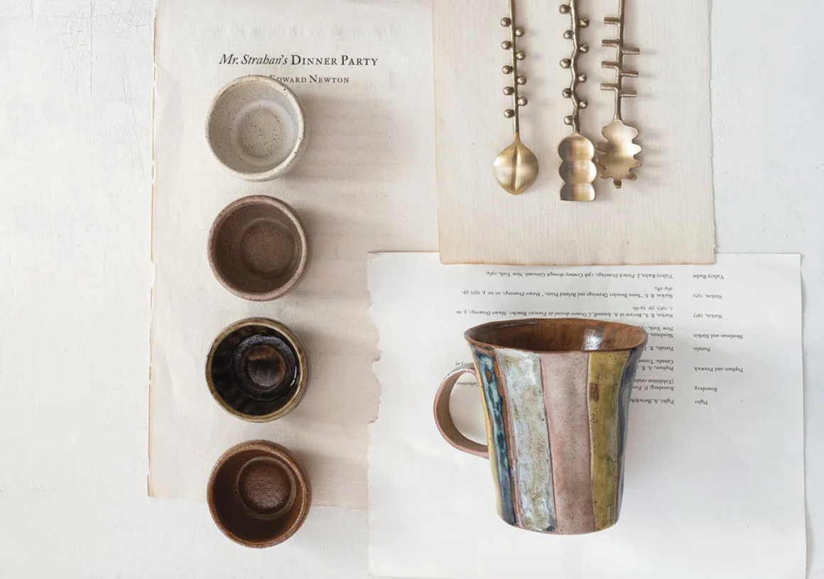 Stoneware Pinch Pot