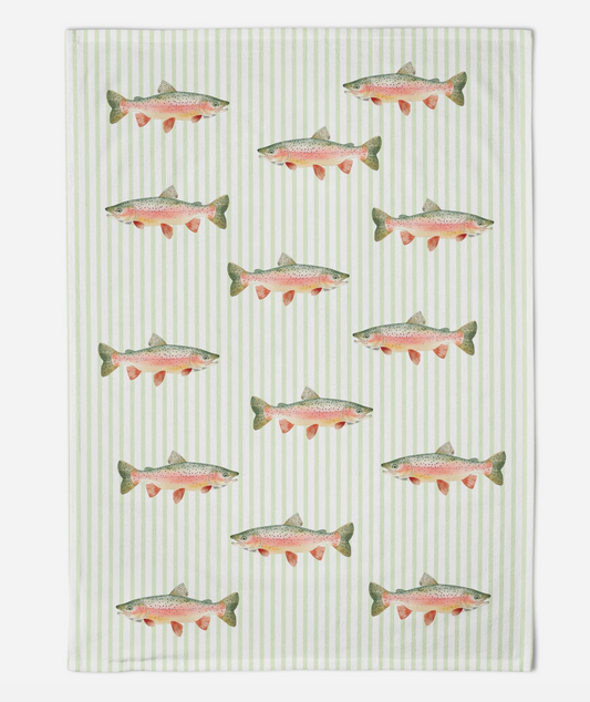 Trout Tea Towel