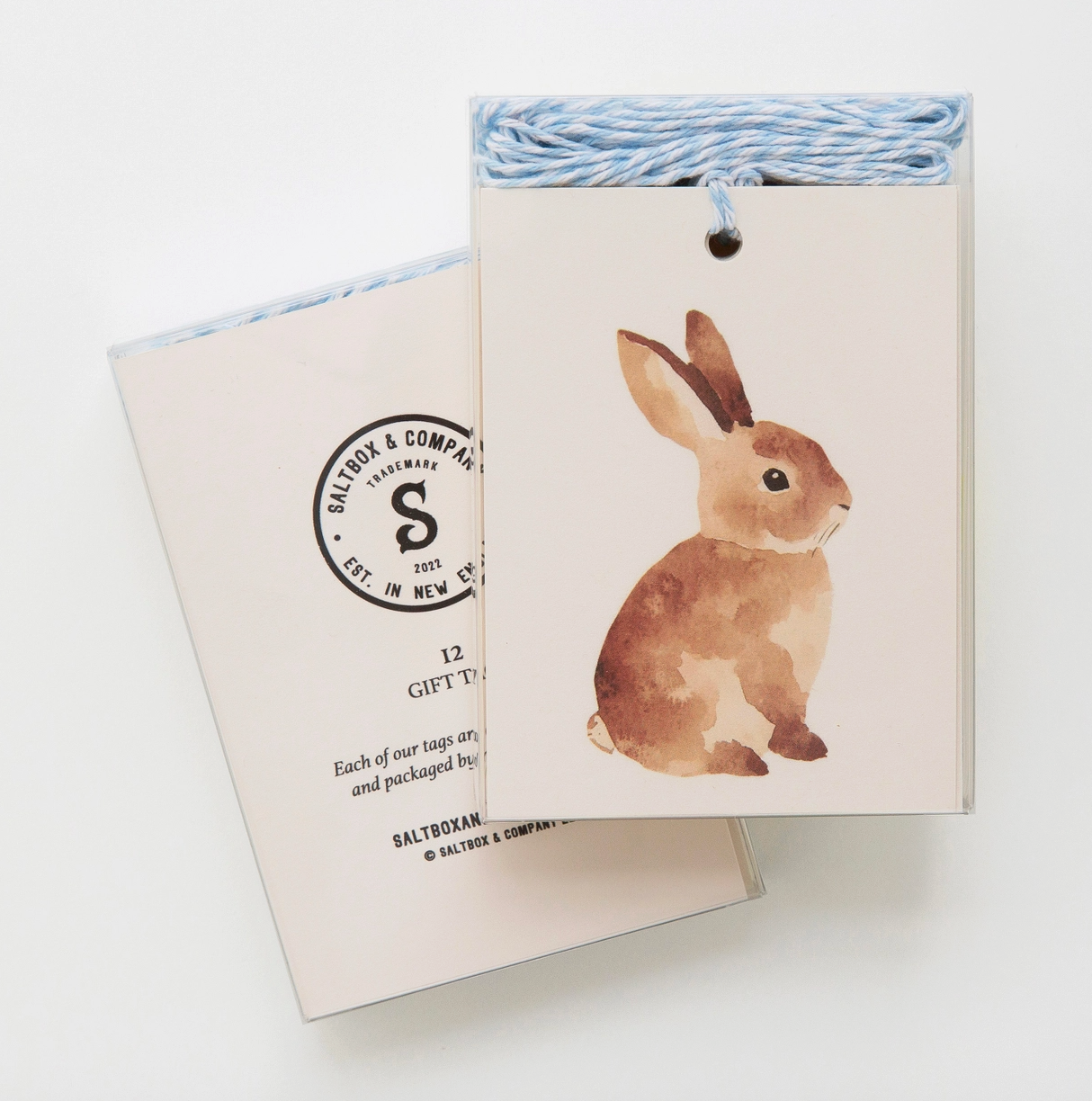 Bunny Gift Tags - set of 12