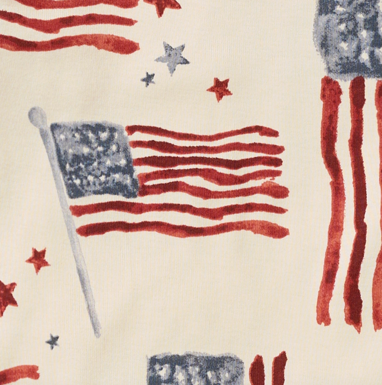 American Flag Organic Cotton Sleeper