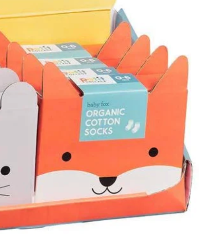 Organic Baby Cotton Socks
