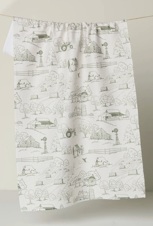 Geometry Tea Towel