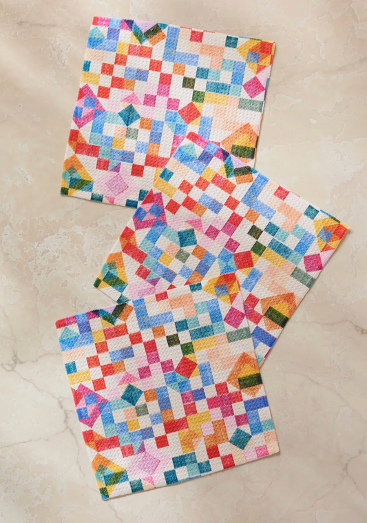 Geometry Dishcloth Set