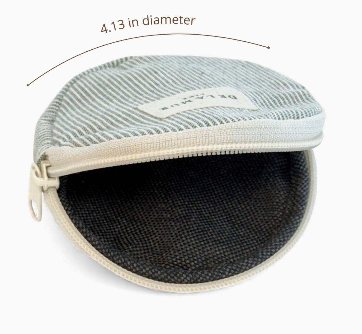 De La Round Coin Purse