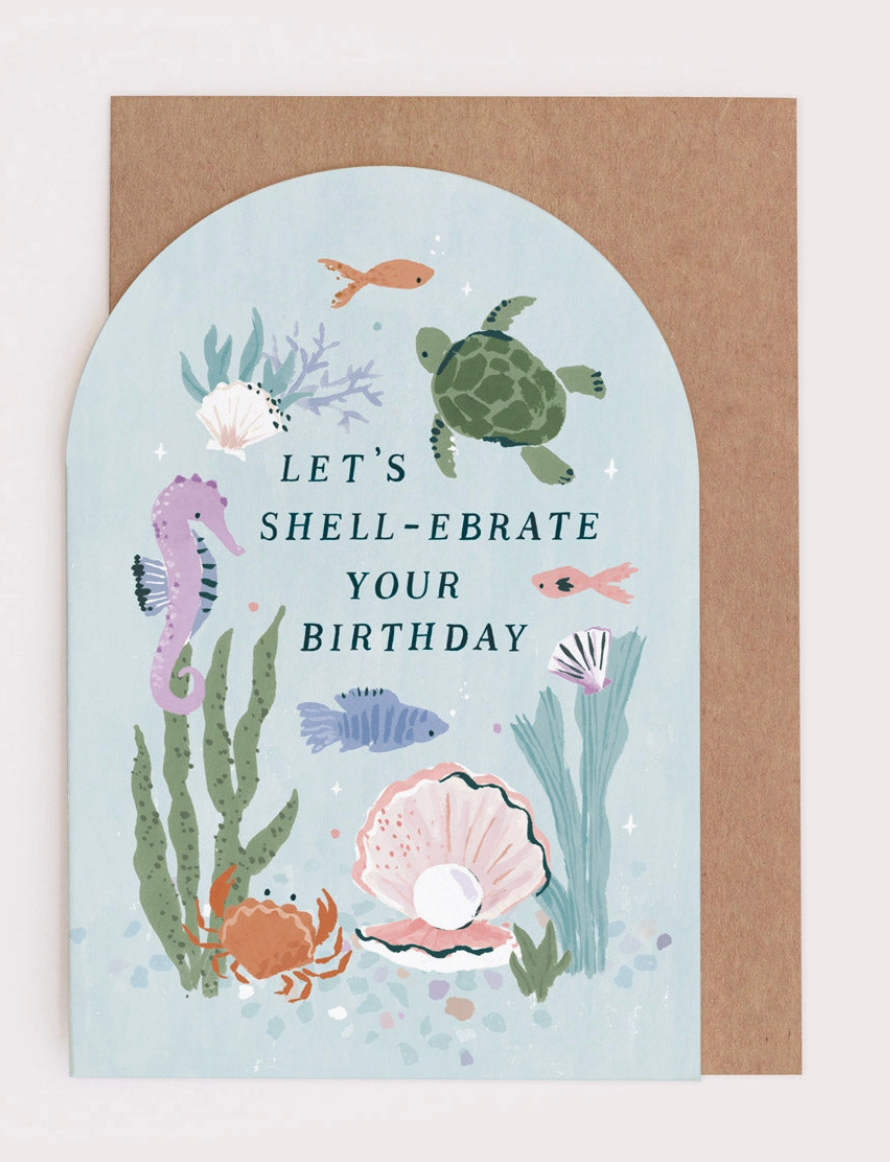 Let's Shell-Ebrate Bday Card