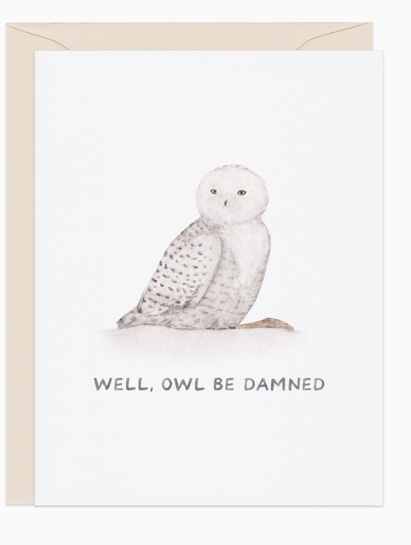 Owl Be Damned Card