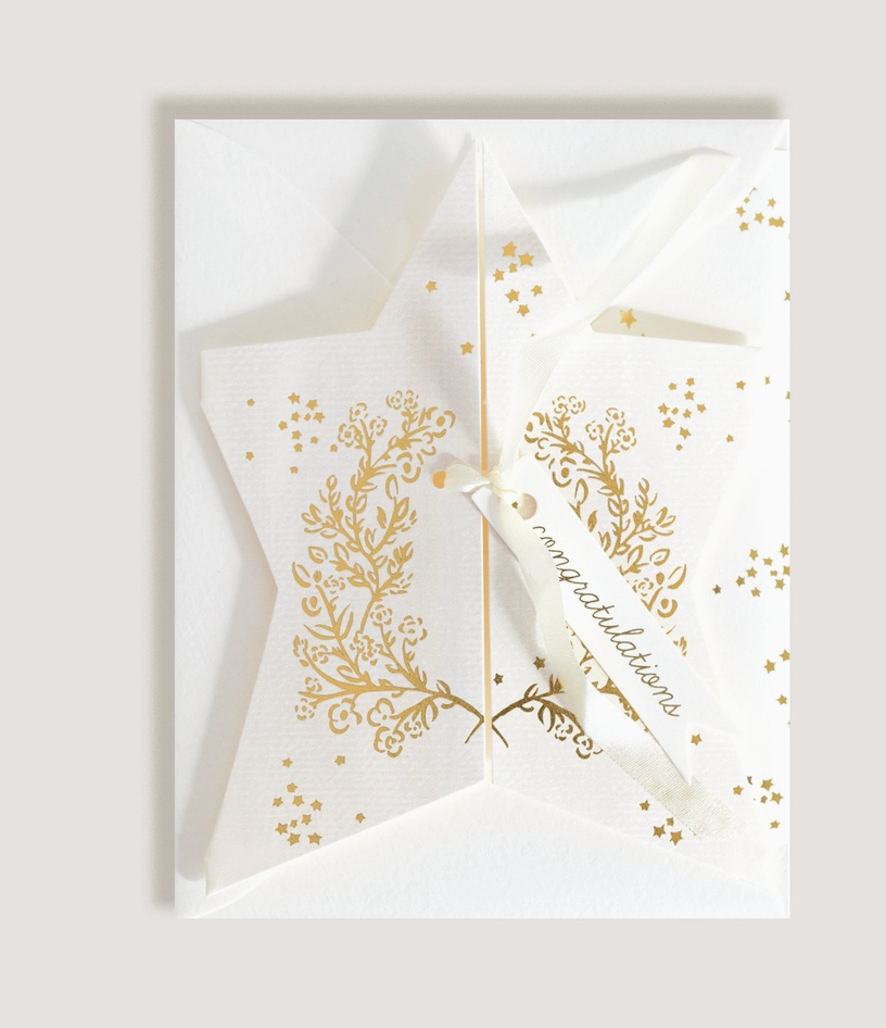 Congrats Star Card