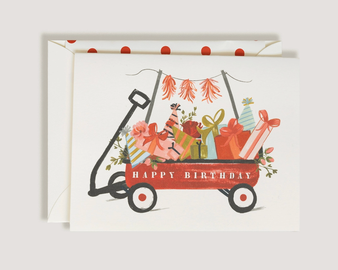 Bday Wagon Card