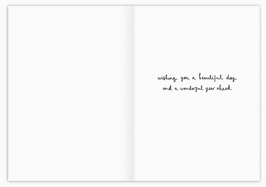 Flower House Card