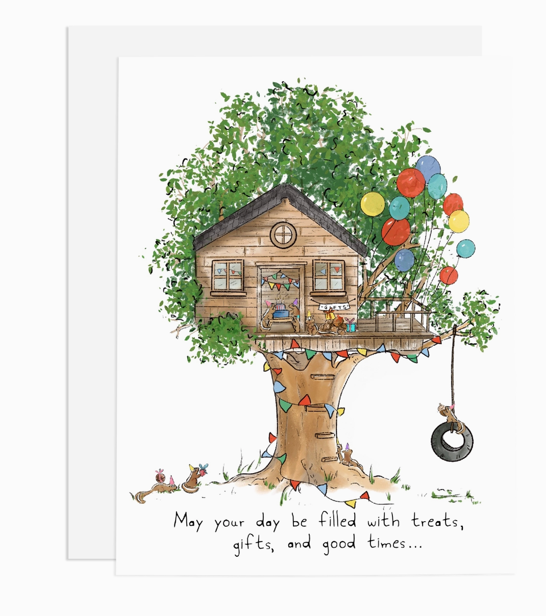 Tree House Card