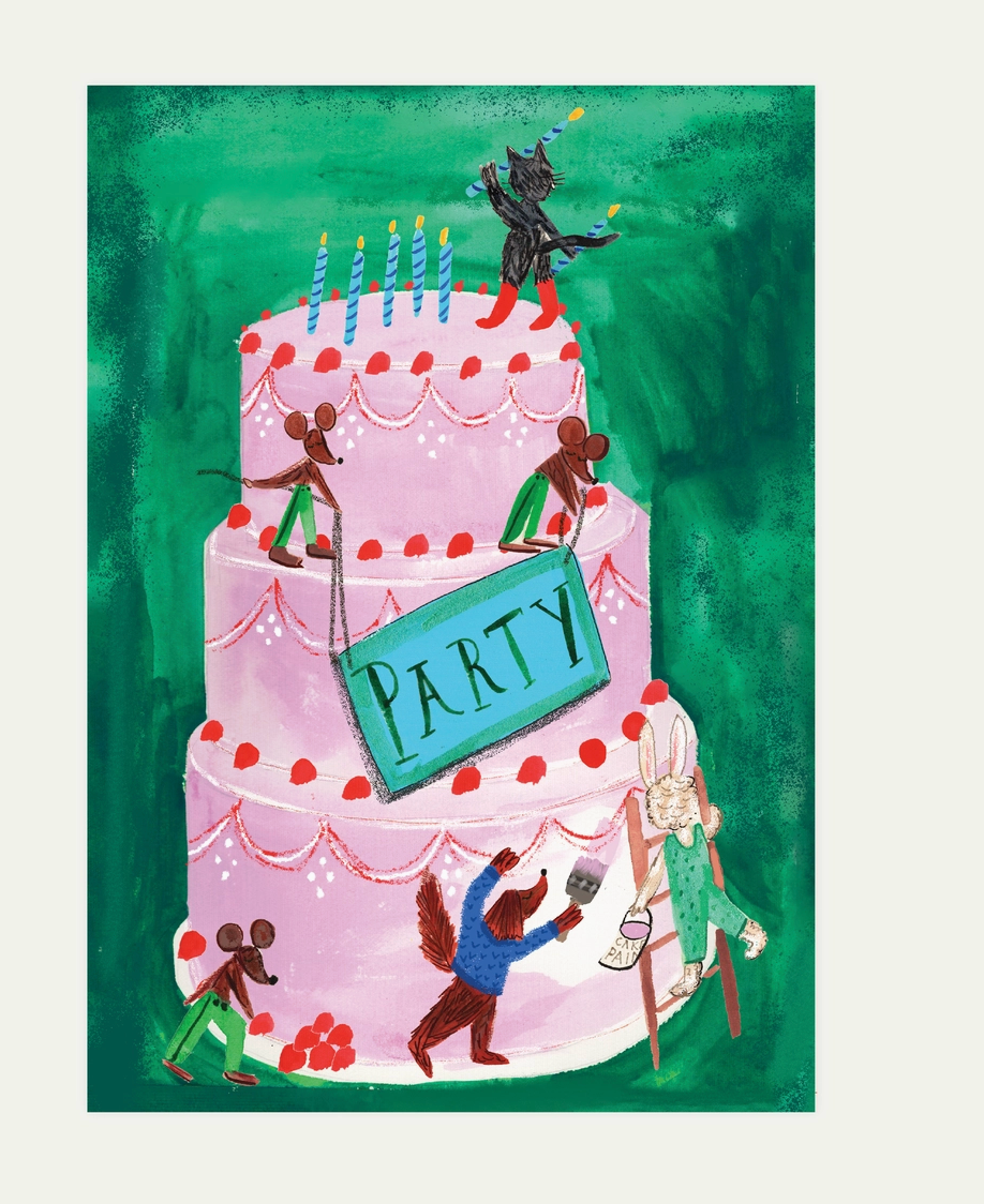 Cake Party Card