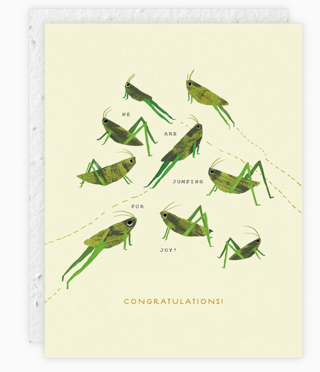 Jumping for Joy Card