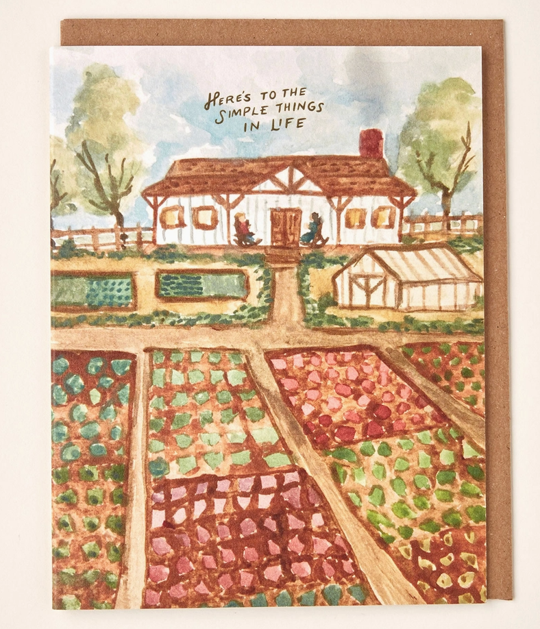 Simple Things in Life Card