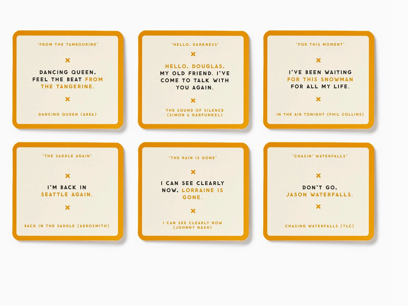 Misunderstood Songs Game
