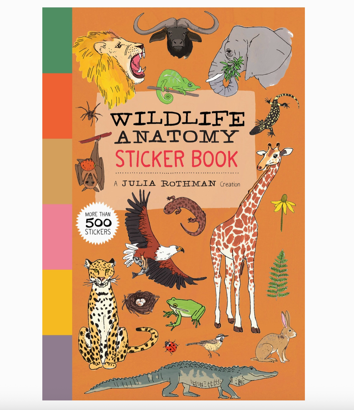 Wildlife Anatomy Sticker Book