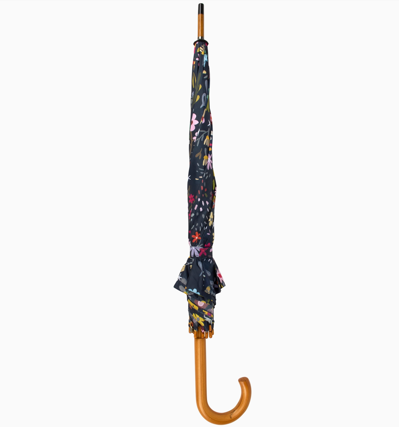 Dark Floral Umbrella