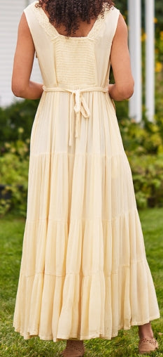 Gazebo Dress - Butter