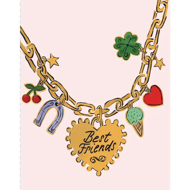 Best Friends Necklace Card