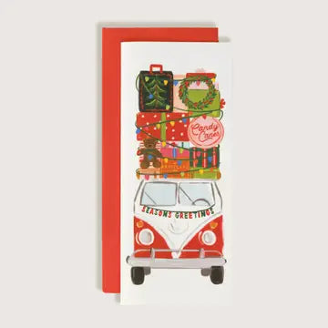 Bus Holiday card