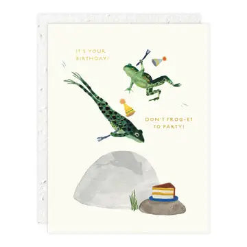 Party Frogs Card