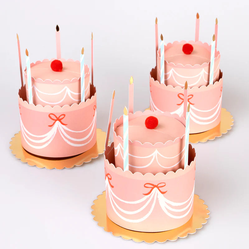 8 Cake Party Hats
