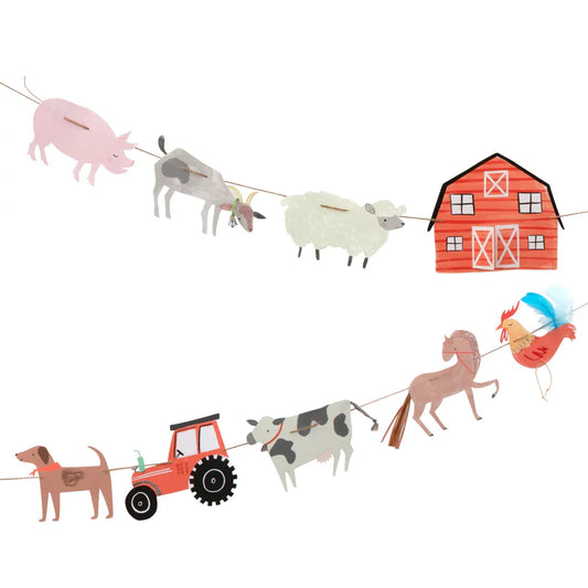 Farm Party Garland