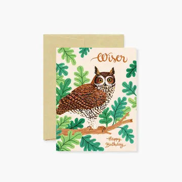 Owl Birthday Card