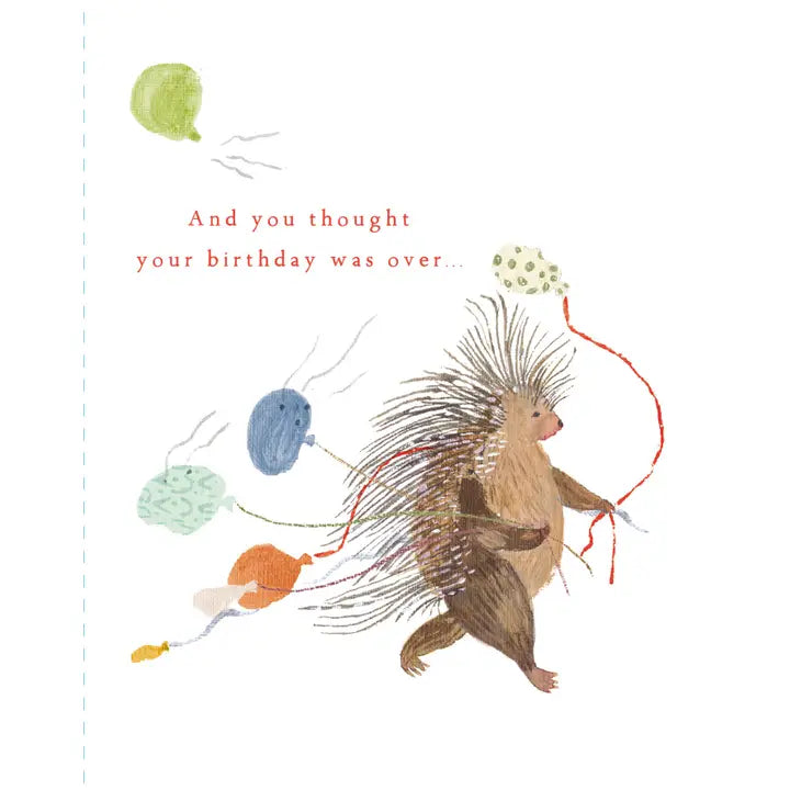 Birthday Over Card