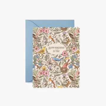 Songbirds Bday Card