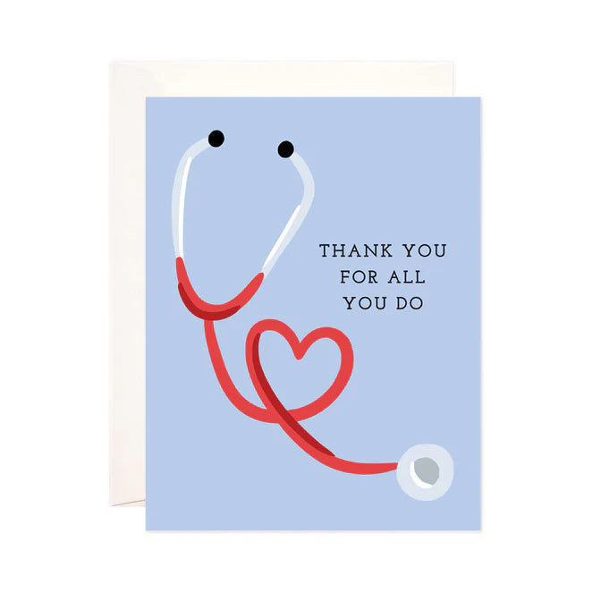 Thank You For All You Do Card
