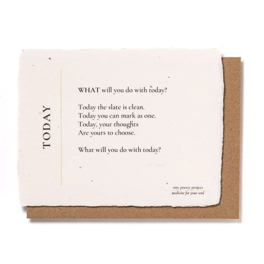 Plantable Wildflower Card