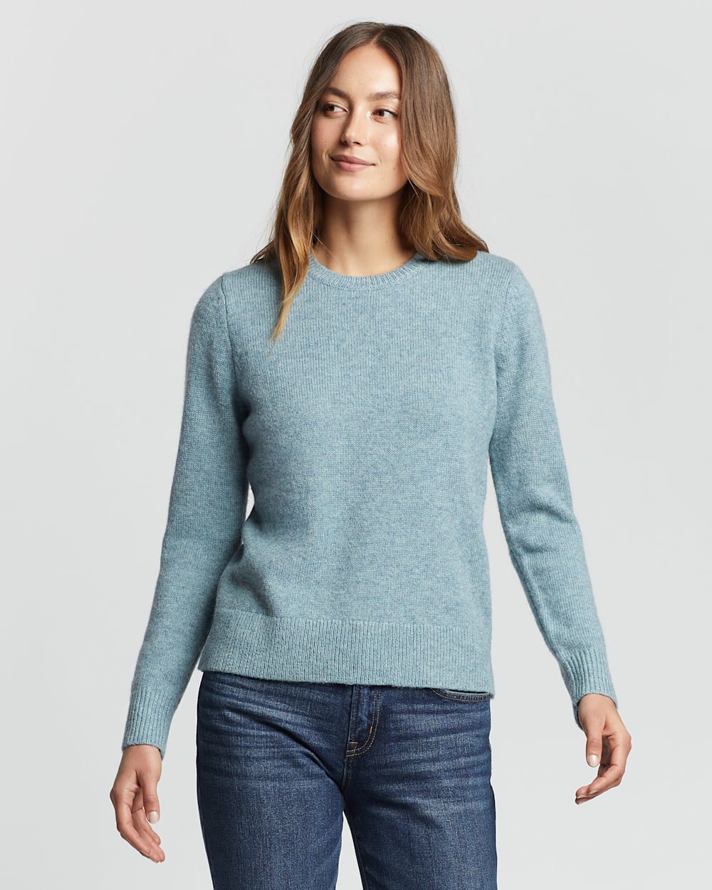 Shetland Washable Wool Crewneck